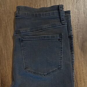 Madewell Skinny Pants in Dark Gray